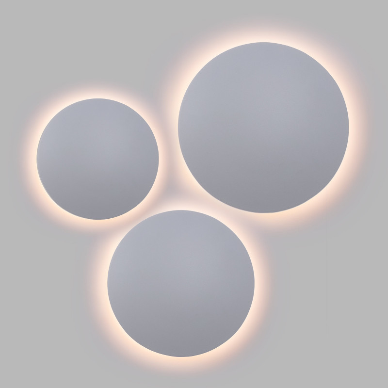 Round LED wall light "Eclipsis" - 12W - 3000K - CRI90 - KeGu Driver - IP20