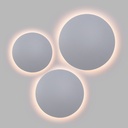 Round LED wall light "Eclipsis" - 12W - 3000K - CRI90 - KeGu Driver - IP20