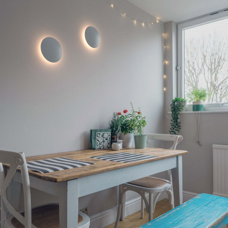 Round LED wall light "Eclipsis" - 12W - 3000K - CRI90 - KeGu Driver - IP20