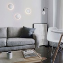 Round LED wall light "Eclipsis" - 12W - 3000K - CRI90 - KeGu Driver - IP20