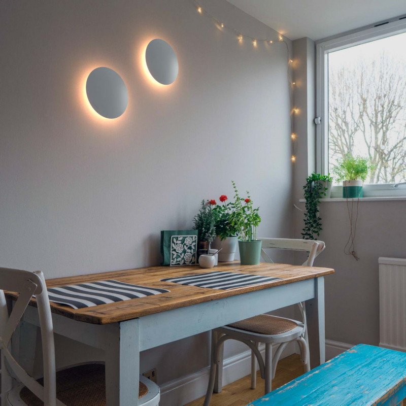 Round LED Wall light "Eclipsis" - 18W - 3000K - CRI90 - KeGu Driver - IP20