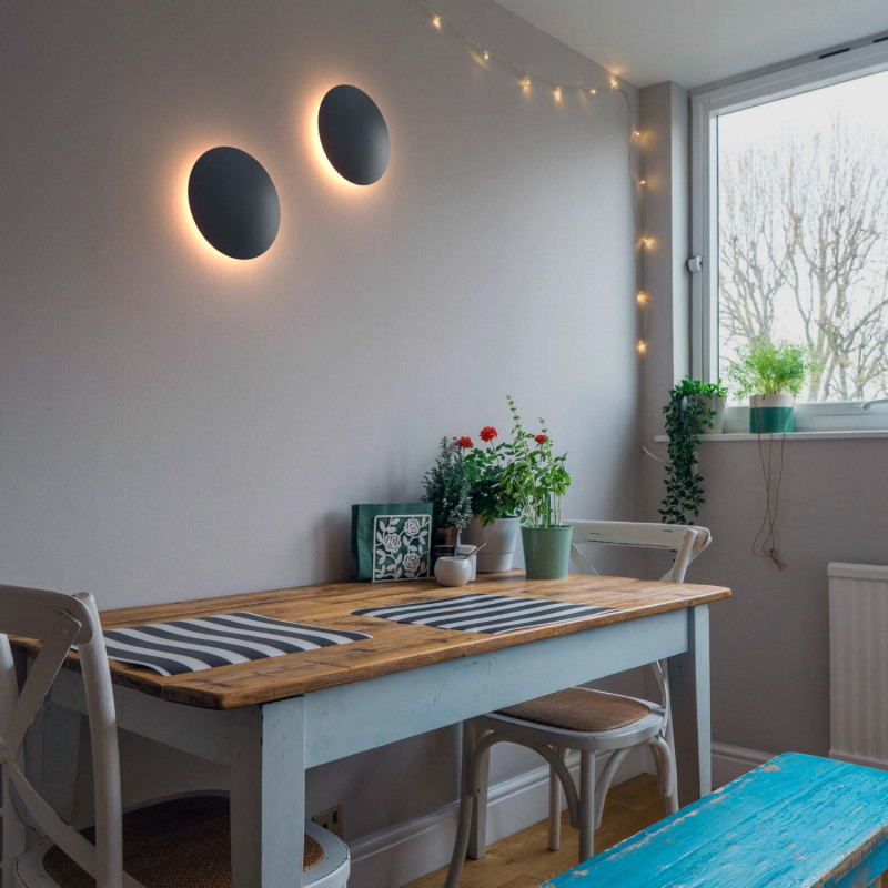 Round LED Wall light "Eclipsis" - 18W - 3000K - CRI90 - KeGu Driver - IP20