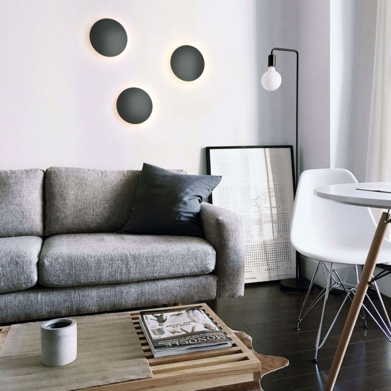 Round LED Wall light "Eclipsis" - 18W - 3000K - CRI90 - KeGu Driver - IP20