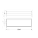 Recessed box for emergency light - IP20