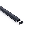 Profile for LED Strip - Surface Mounted - 17x8mm - Complete kit - 2 meters