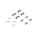 Profile for LED Strip - Surface Mounted - 17x8mm - Complete kit - 2 meters