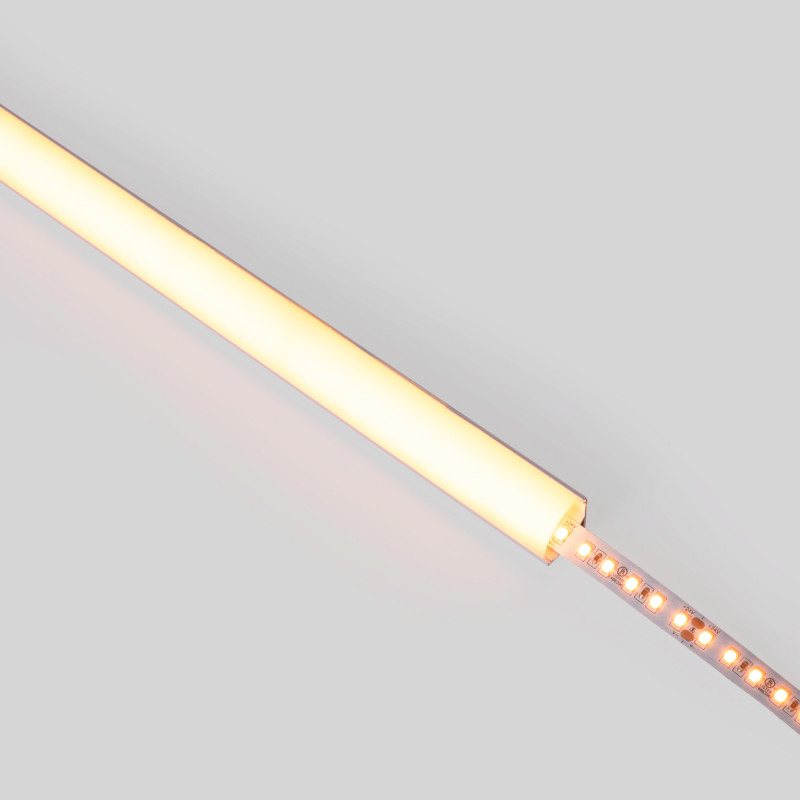 Aluminium corner profile - Complete kit - 15,8x15,8mm - LED Strip up to 10 mm - 2 meters