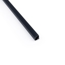 Aluminium corner profile - Complete kit - 15,8x15,8mm - LED Strip up to 10 mm - 2 meters