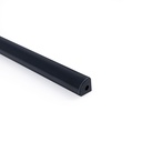 Aluminium corner profile - Complete kit - 15,8x15,8mm - LED Strip up to 10 mm - 2 meters