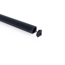 Aluminium corner profile - Complete kit - 15,8x15,8mm - LED Strip up to 10 mm - 2 meters