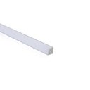 Aluminium corner profile - Complete kit - 15,8x15,8mm - LED Strip up to 10 mm - 2 meters