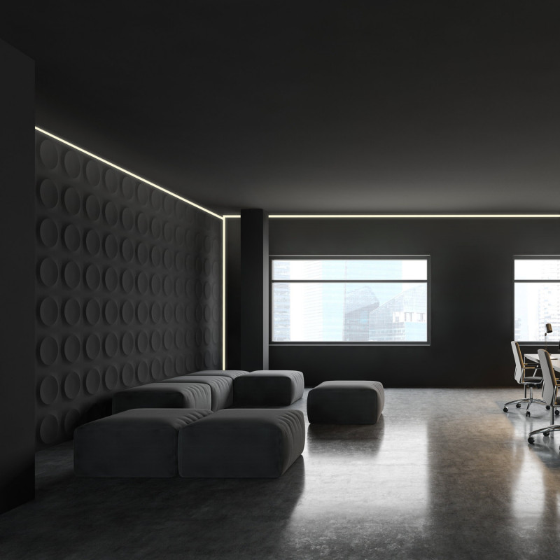 Aluminium corner profile - Complete kit - 15,8x15,8mm - LED Strip up to 10 mm - 2 meters