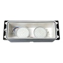 FUMAGALLI LETI 300 VP 6W recessed LED wall-mounted beacon