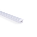 Recessed aluminium profile - Complete kit - 25 x 14,5mm - LED strip up to 12 mm - 2 meters
