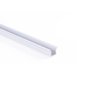 Recessed aluminium profile - Complete kit - 25 x 14,5mm - LED strip up to 12 mm - 2 meters