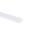 Aluminium corner profile - Complete kit - 20 x 20mm - LED strip up to 10mm - 2 meters