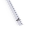 Aluminium corner profile - Complete kit - 20 x 20mm - LED strip up to 10mm - 2 meters