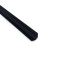 Aluminium corner profile - Complete kit - 20 x 20mm - LED strip up to 10mm - 2 meters