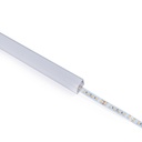 Aluminium corner profile - Complete kit - 20 x 20mm - LED strip up to 10mm - 2 meters