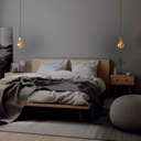 Decorative LED filament bulb "Decor - Copper" - E27 A165 - Dimmable - 4W - 1800K
