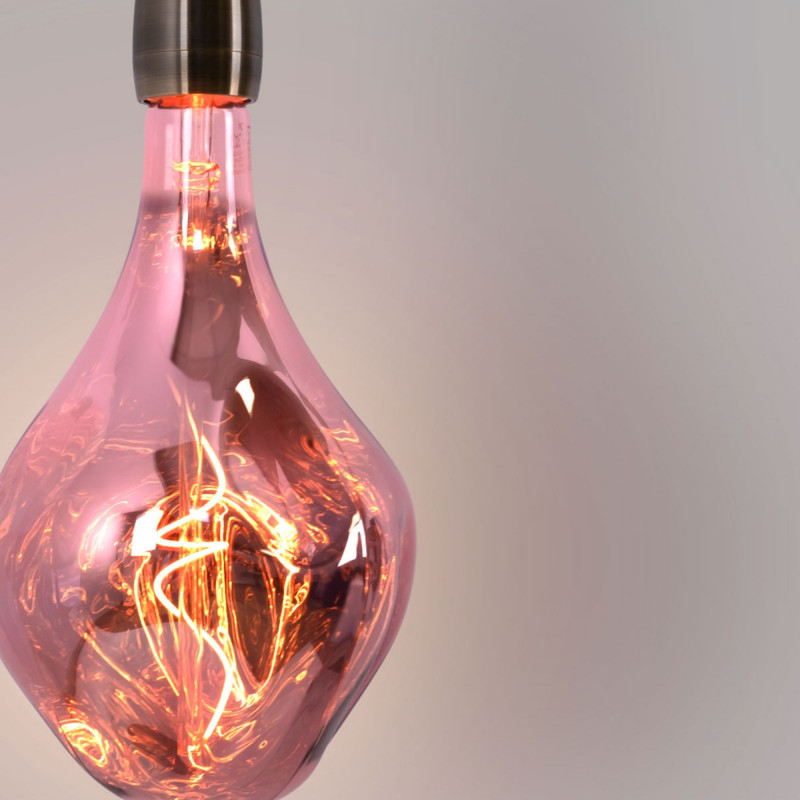 Decorative LED filament bulb "Decor - Copper" - E27 A165 - Dimmable - 4W - 1800K
