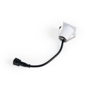 Recessed square LED downlight - 2W - Osram Chip - UGR18 - Cutout Ø 25mm - Black