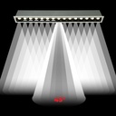 Recessed linear LED downlight - 30W - UGR18 - CRI90 - OSRAM Chip - 4000K - Black