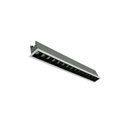 Recessed linear LED downlight - 30W - UGR18 - CRI90 - OSRAM Chip - 4000K - Black