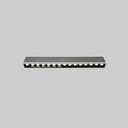 Recessed linear LED downlight - 30W - UGR18 - CRI90 - OSRAM Chip - 4000K - Black