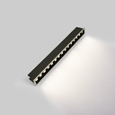 Recessed linear LED downlight - 30W - UGR18 - CRI90 - OSRAM Chip - 4000K - Black