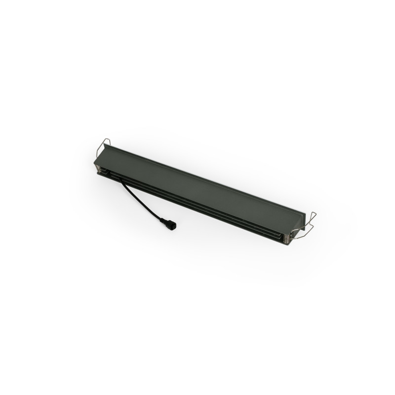 Recessed linear LED downlight - 30W - UGR18 - CRI90 - OSRAM Chip - 4000K - Black