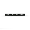 Recessed linear LED downlight - 30W - UGR18 - CRI90 - OSRAM Chip - 4000K - Black