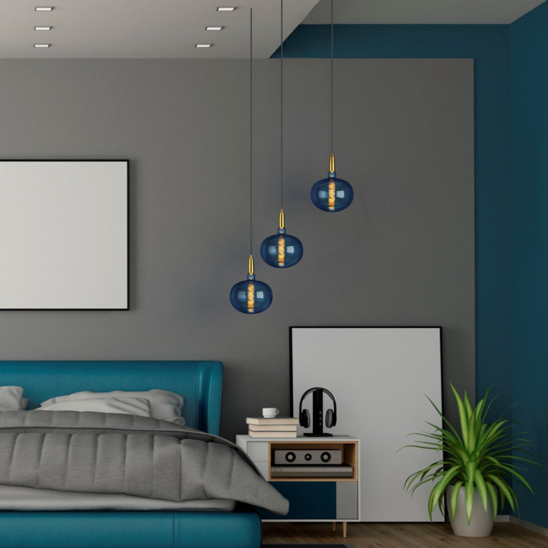 Decorative LED filament bulb "Decor - Copper" - E27 R220 - Dimmable - 4W - 1800K