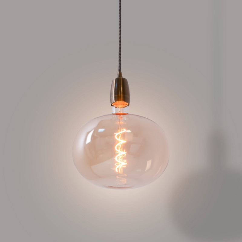 Decorative LED filament bulb "Decor - Copper" - E27 R220 - Dimmable - 4W - 1800K