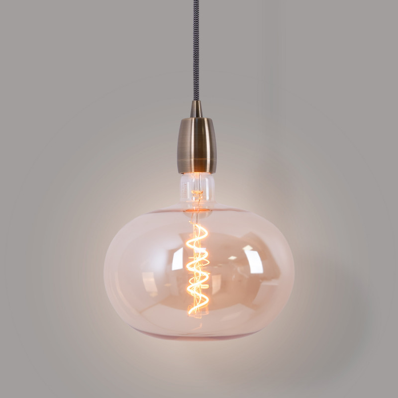 Decorative LED filament bulb "Decor - Copper" - E27 R220 - Dimmable - 4W - 1800K