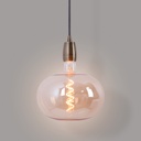 Decorative LED filament bulb "Decor - Copper" - E27 R220 - Dimmable - 4W - 1800K