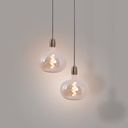 Decorative LED filament bulb "Decor - Copper" - E27 R220 - Dimmable - 4W - 1800K