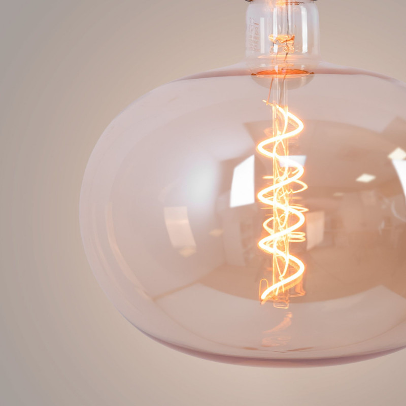 Decorative LED filament bulb "Decor - Copper" - E27 R220 - Dimmable - 4W - 1800K
