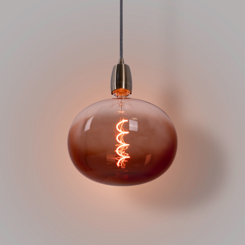 Decorative LED filament bulb "Decor - Copper" - E27 R220 - Dimmable - 4W - 1800K