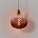 Decorative LED filament bulb "Decor - Copper" - E27 R220 - Dimmable - 4W - 1800K