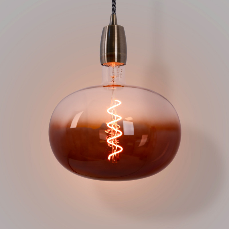 Decorative LED filament bulb "Decor - Copper" - E27 R220 - Dimmable - 4W - 1800K