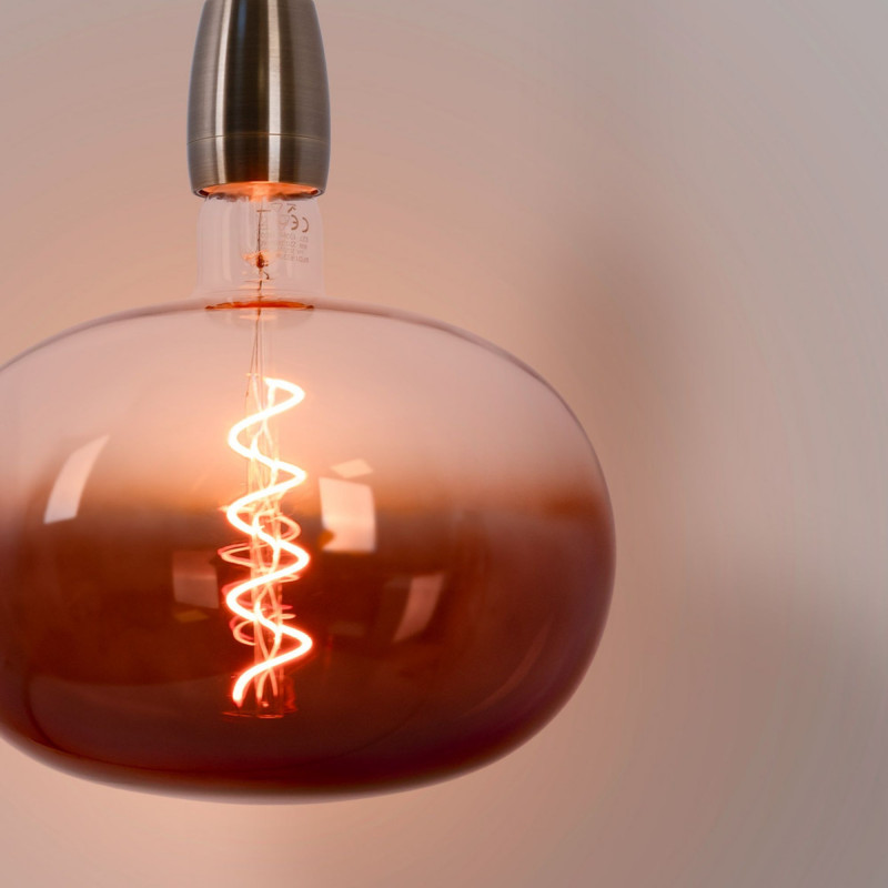 Decorative LED filament bulb "Decor - Copper" - E27 R220 - Dimmable - 4W - 1800K