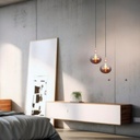 Decorative LED filament bulb "Decor - Copper" - E27 R220 - Dimmable - 4W - 1800K