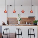 Decorative LED filament bulb "Decor - Copper" - E27 R220 - Dimmable - 4W - 1800K