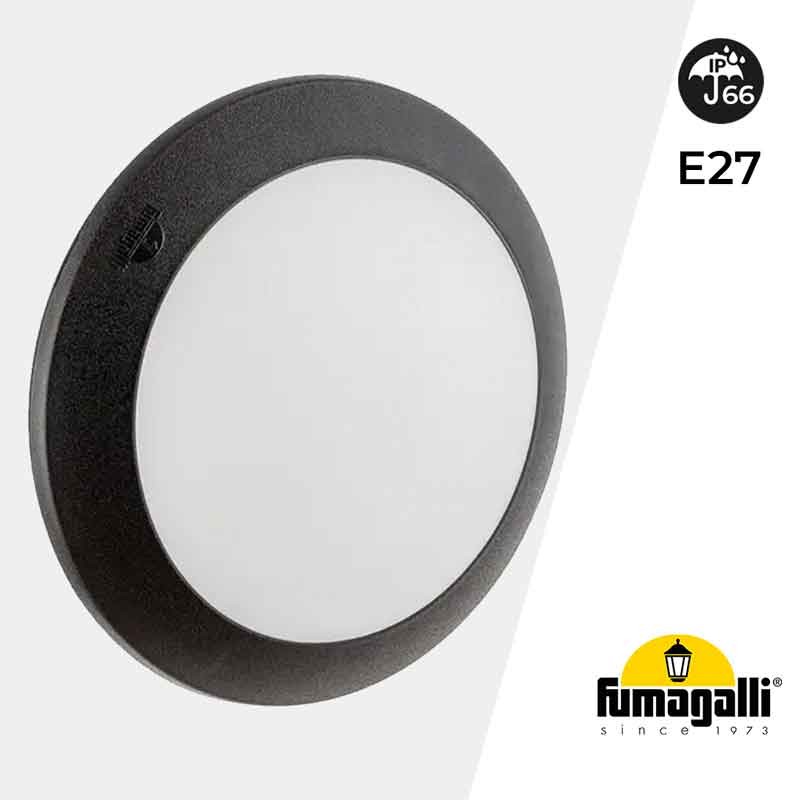FUMAGALLI UMBERTA 2x E27 IP66 waterproof ceiling or wall lamp