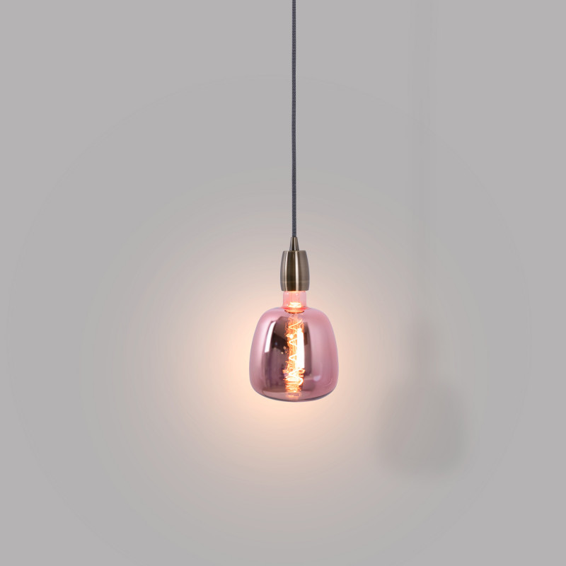 Decorative LED filament bulb - Copper - E27 D140 - Dimmable - 4W - 1800K