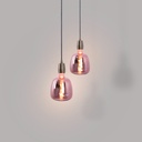 Decorative LED filament bulb - Copper - E27 D140 - Dimmable - 4W - 1800K