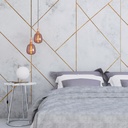 Decorative LED filament bulb - Copper - E27 D140 - Dimmable - 4W - 1800K