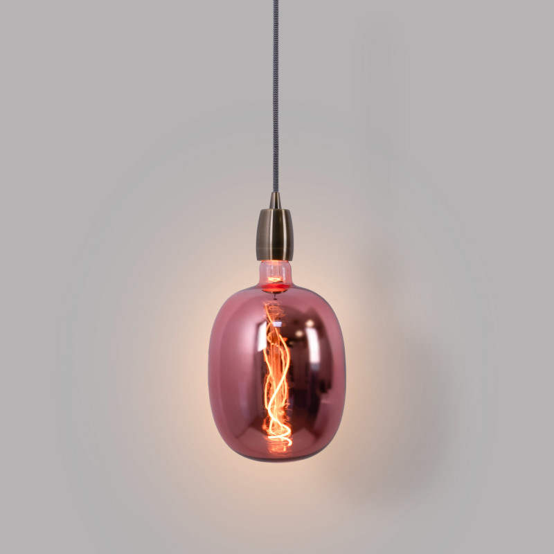 Decorative LED filament bulb - Blue - E27 T170 - Dimmable - 4W - 4200K