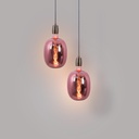 Decorative LED filament bulb - Blue - E27 T170 - Dimmable - 4W - 4200K